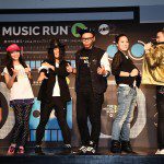 左起徐裴翊、夏美、胡杰、Bounce、藍洞XN