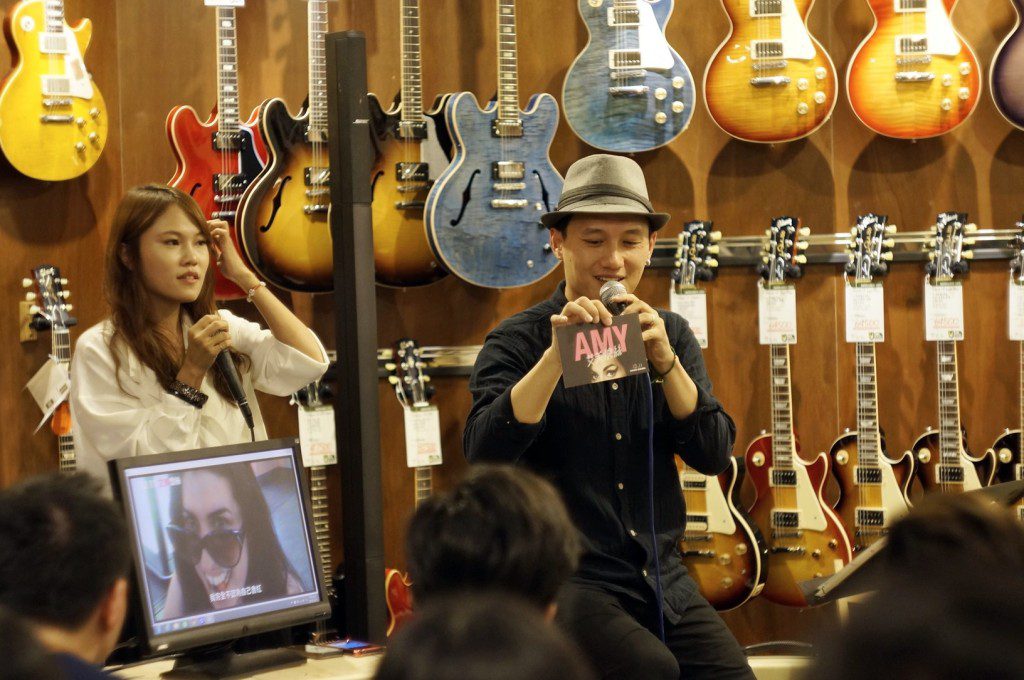 吳志寧分享Nirvana如何影響他的音樂生活以外，也向大家推薦音樂紀錄電影AMY