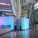 一進入館場的會議中心之idea center