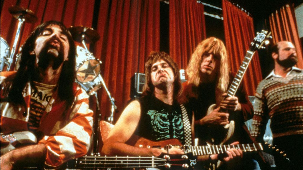 THIS IS SPINAL TAP US 1984 HARRY SHEARER CHRISTOPHER GUEST MICHAEL McKEAN Date 1984, , Photo by: Mary Evans/Ronald Grant/Everett Collection(10344154)
