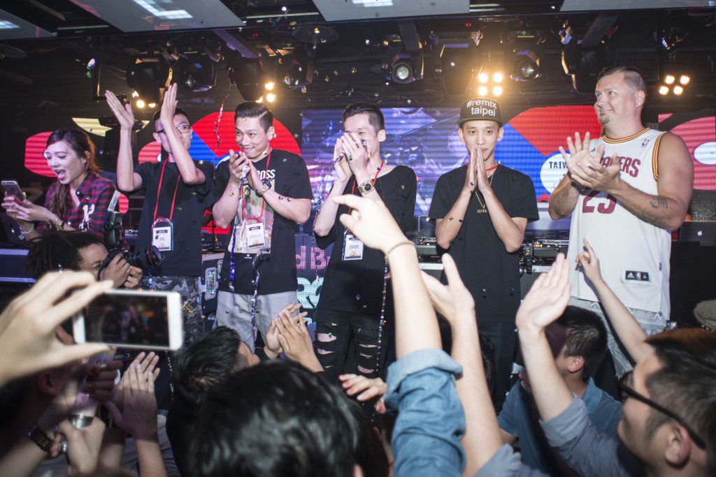 宣布2016年Red Bull Thre3style台灣冠軍DJ時的緊張時刻