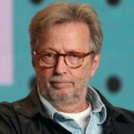 Eric Clapton attends a press conference to promote the film “Life in 12 Bars” at the Toronto International Film Festival.