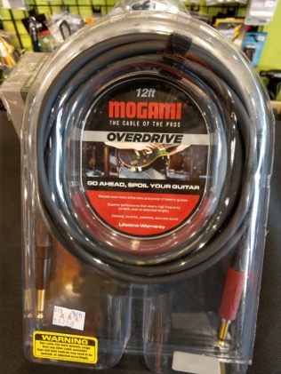 MOGAMI Overdrive Guitar Cable 12Feet