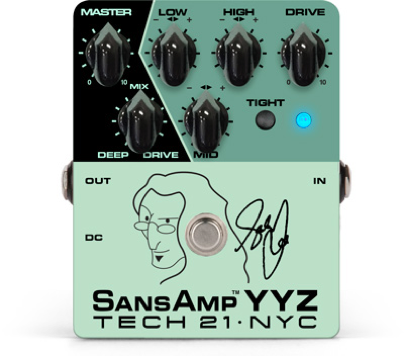 NAMM 2019》Bass手們的新玩具——效果器篇Tech 21 – YYZ Sansamp