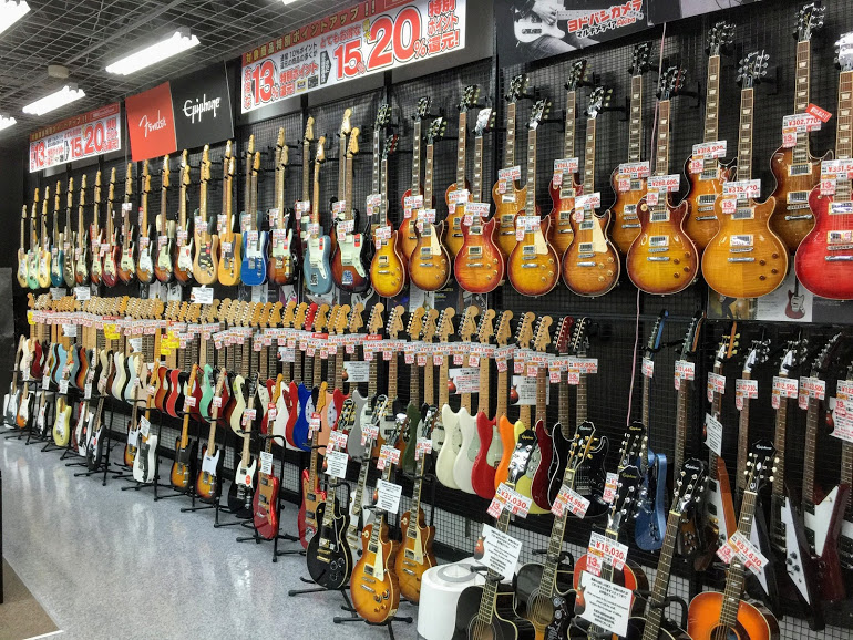 吉他手的東京樂器行一日散步 樂手巢ysolife