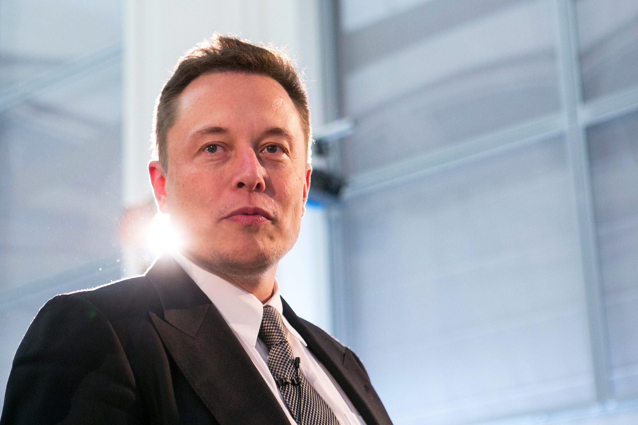 Germany’s Economy And Energy Minister Sigmar Gabriel Meets Tesla Motors Inc. Chief Executive Officer Elon Musk