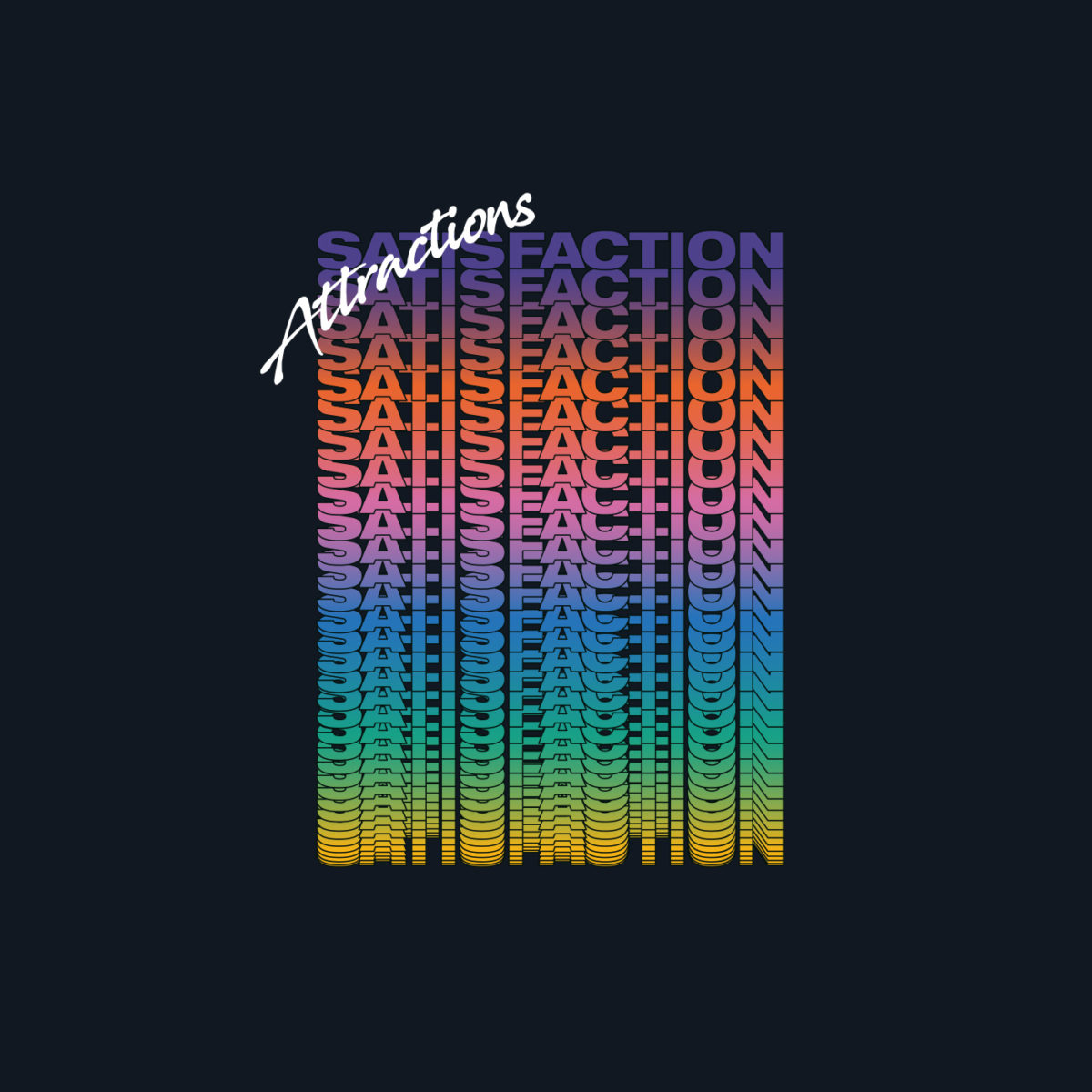 Attractions《Satisfaction》封面照
