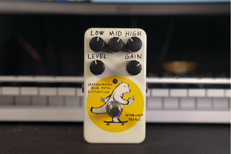可愛就是正義，Ninevolt Pedals Skateboarding Bear Metal Distortion 樂手巢 YSOLIFE
