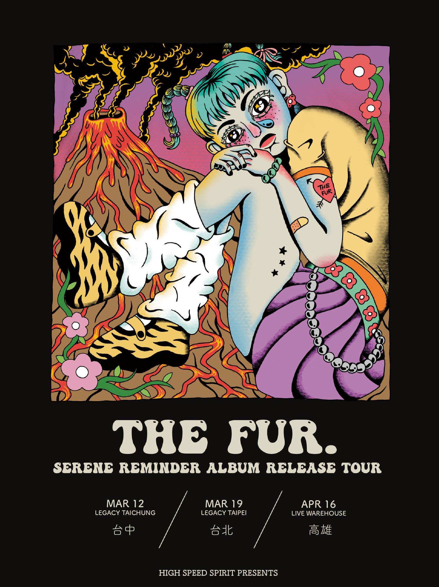 concert fur poster