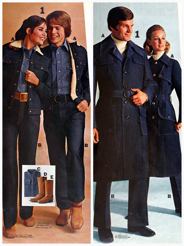 Matching-blue-denim-coats-for-him-and-her-1971-770×1026