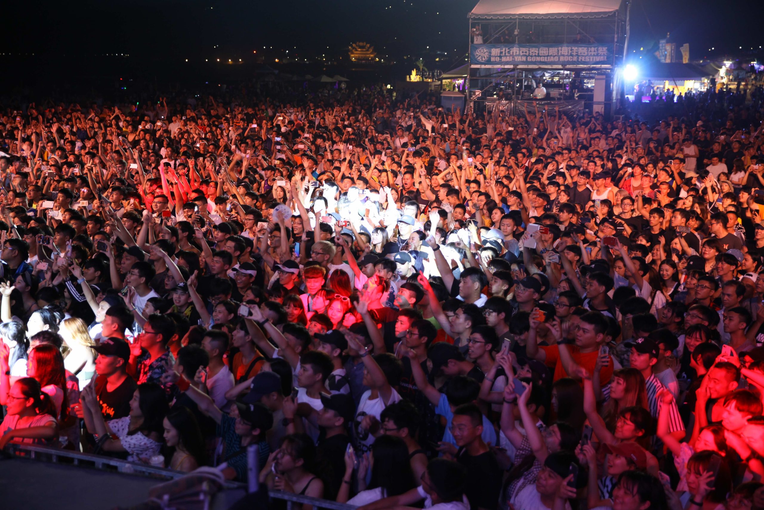 2019新北市貢寮國際海洋音樂祭參與人潮 (1)